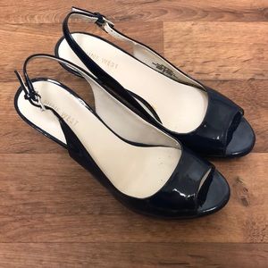 Nine West - Sharina (Navy Blue Patent) Size 7